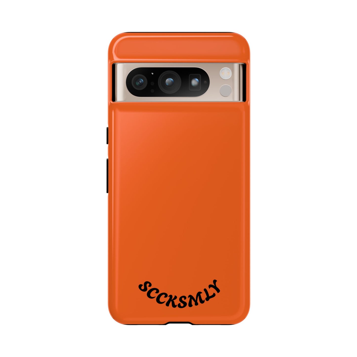SOLID Tangerine Tough Case for Google Pixel