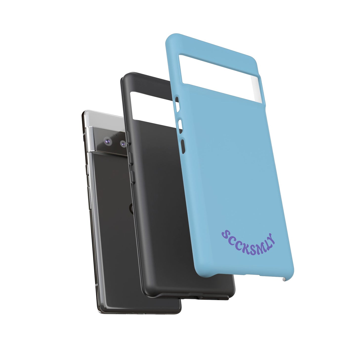 SOLID Glacier Mist Tough Case for Google Pixel