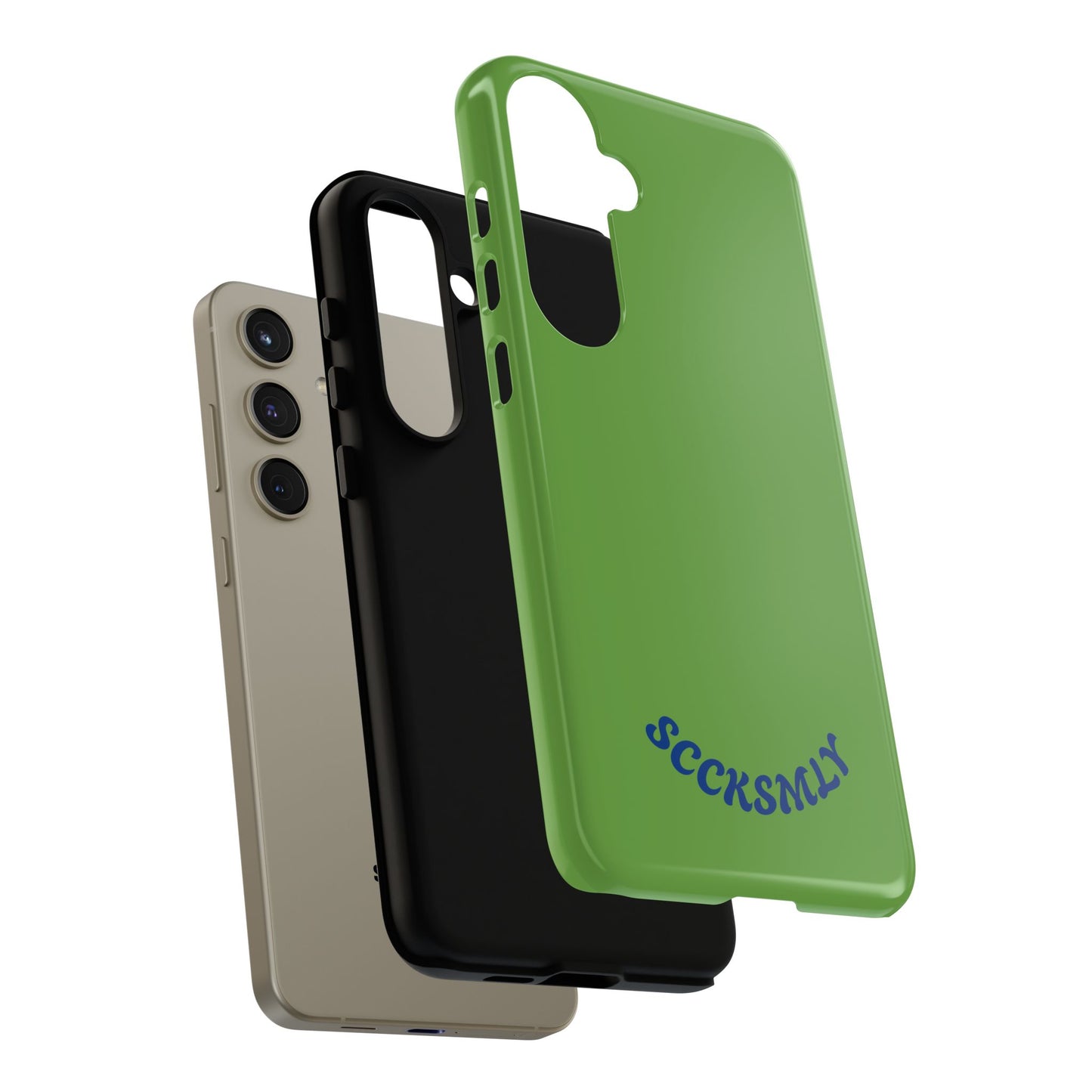 SOLID Matcha Moss Tough Case for Samsung