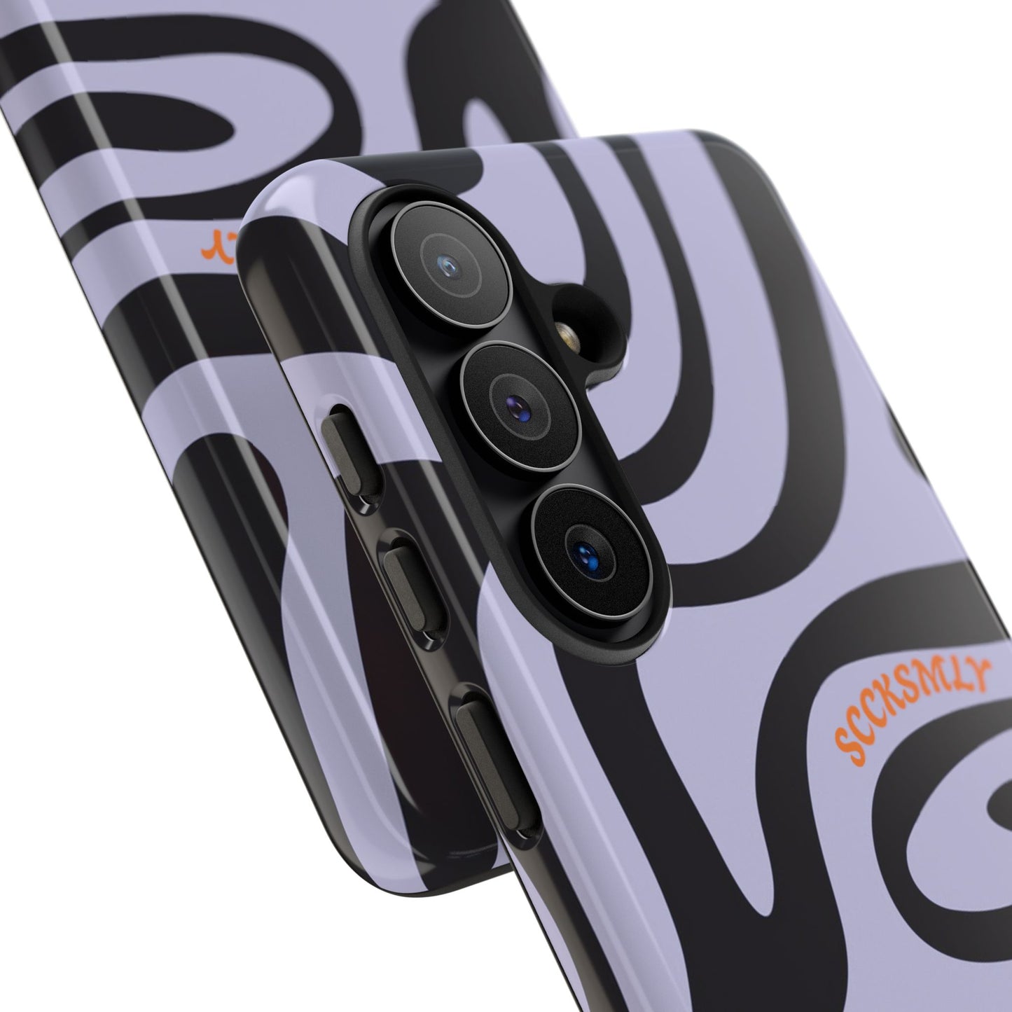 Purple Swirl Phone Case for Samsung