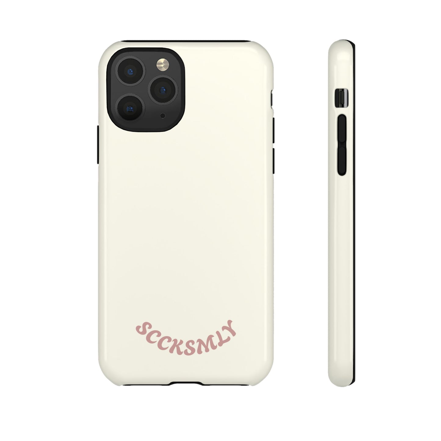 Sweet Oat Milk Tough Phone Case for Apple
