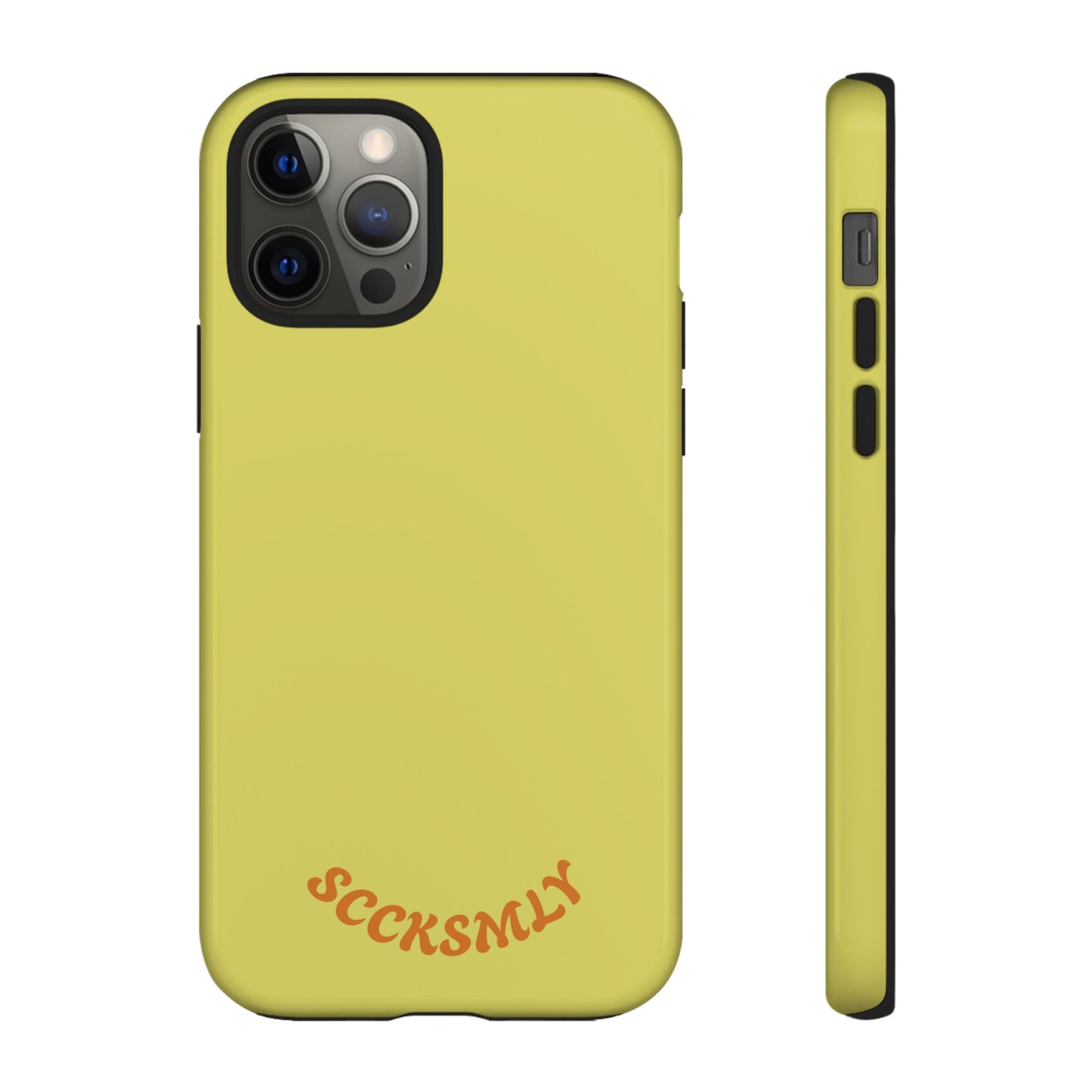 SOLID Lemon Dijon Glaze Tough Case for Apple