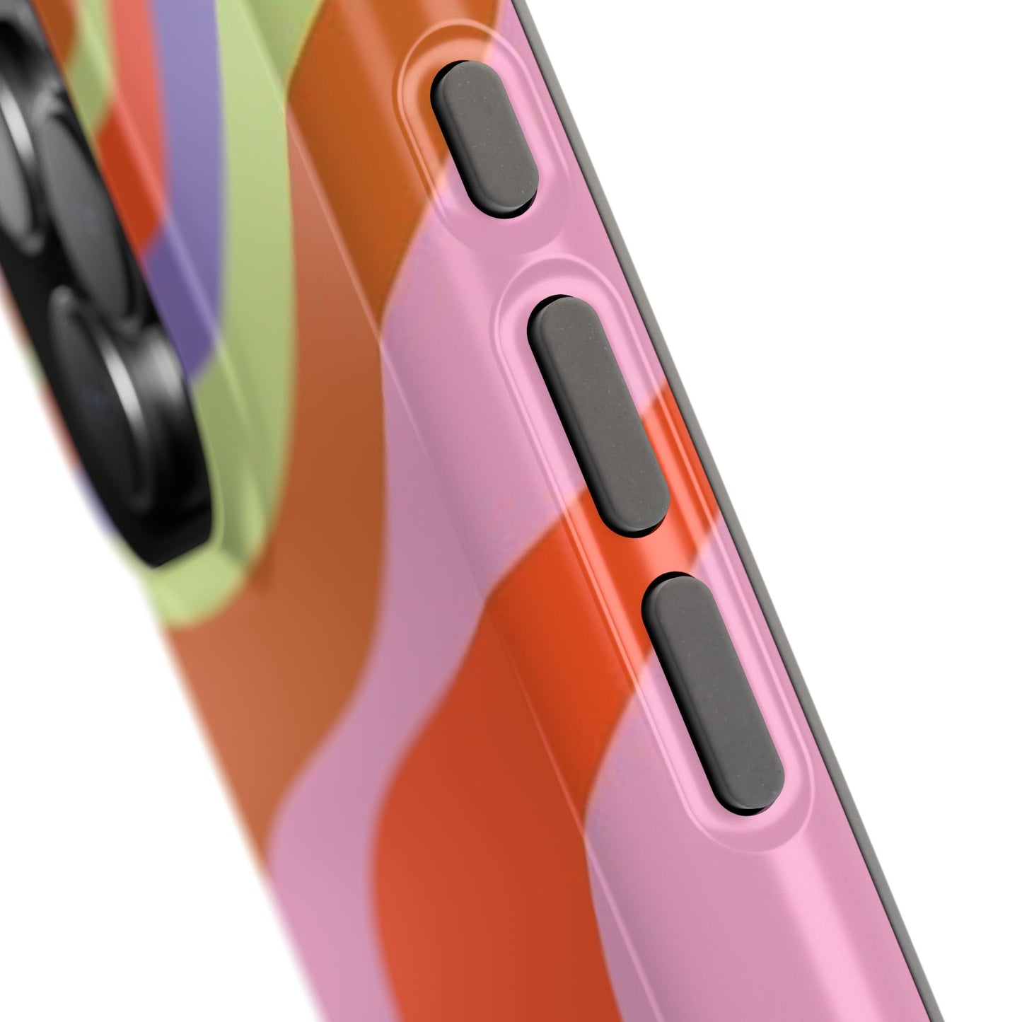 Curvy Swirl Phone Case for Apple