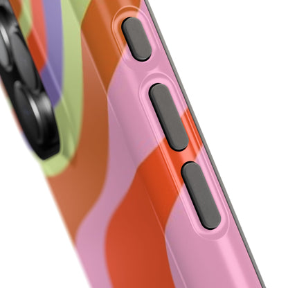 Curvy Swirl Phone Case for Apple
