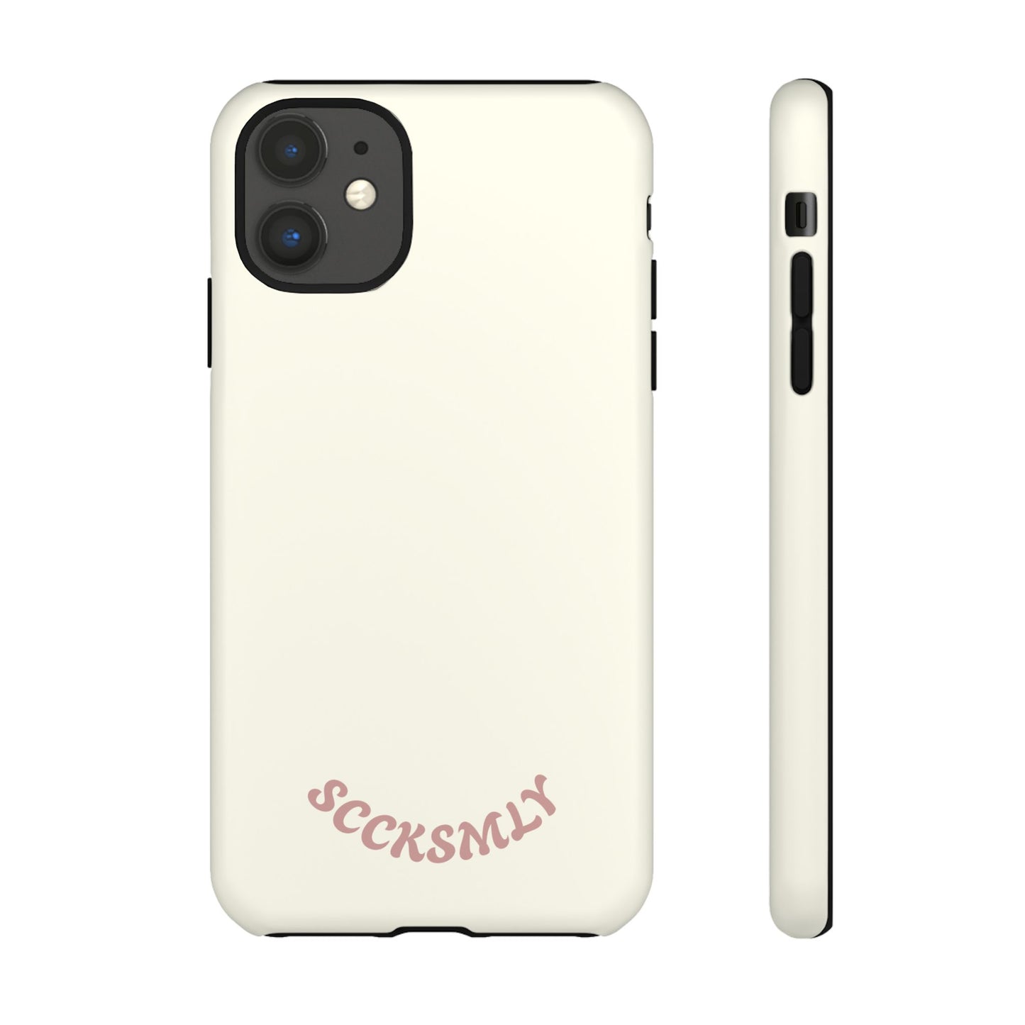 Sweet Oat Milk Tough Phone Case for Apple