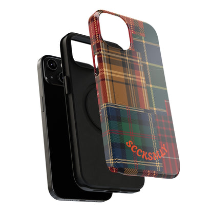 Heritage Hues Patchwork Tough Phone Case for Apple