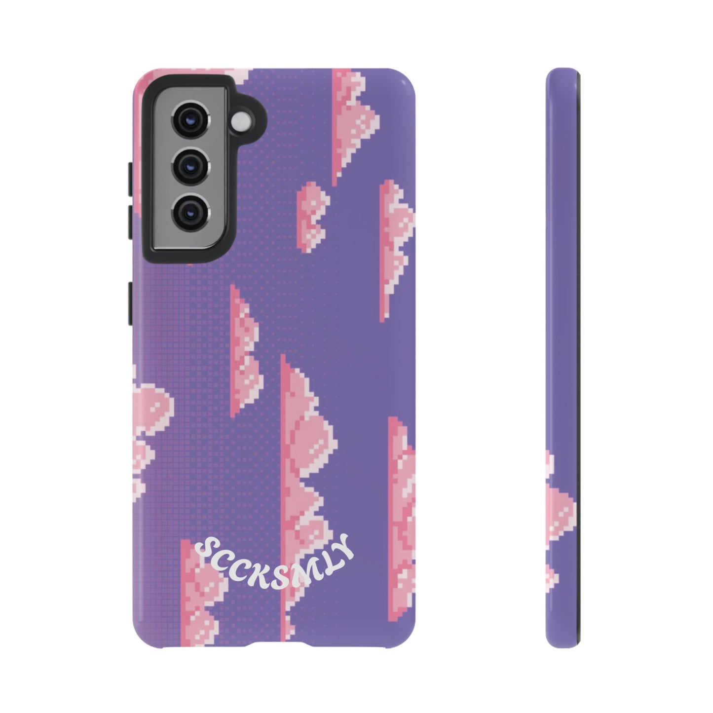 Purple Cotton Candy Sky Tough Phone Case for Samsung