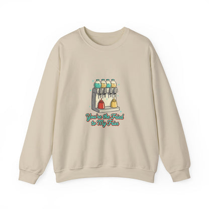 Soda Fountain Dispenser Sweatshirt | retro diner shirt, pantry label art