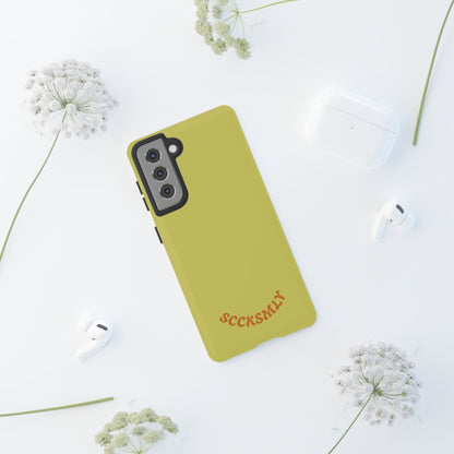 SOLID Lemon Dijon Glaze Tough Case for Samsung