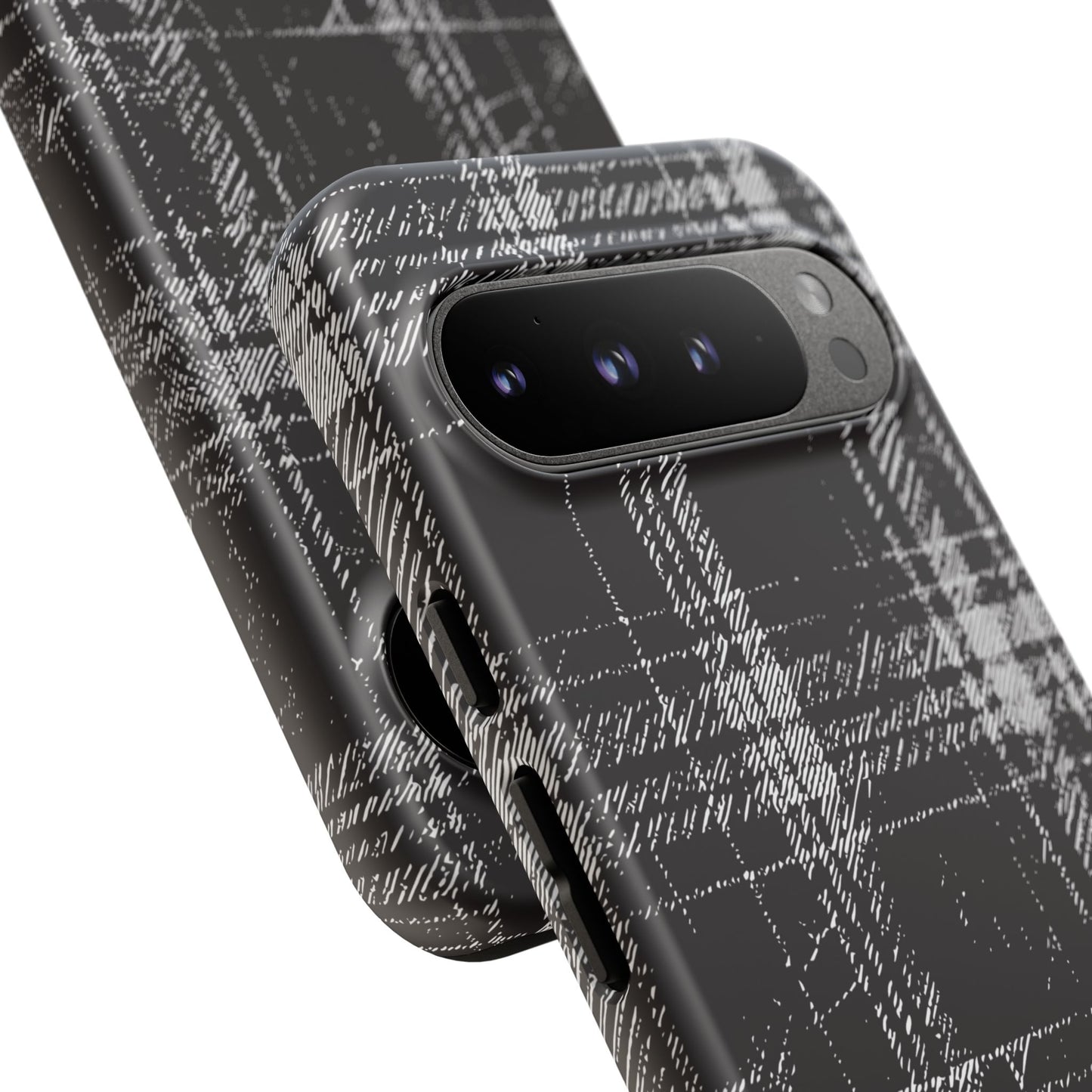 Smoky Grungy Plaid Phone Case for Google Pixel