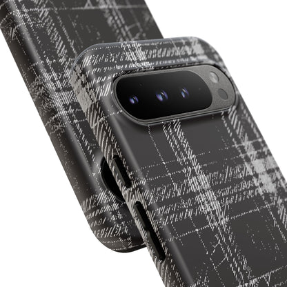 Smoky Grungy Plaid Phone Case for Google Pixel