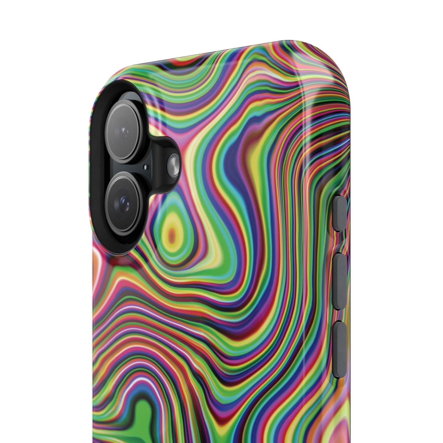 Acid Swirl Phone Case for Apple