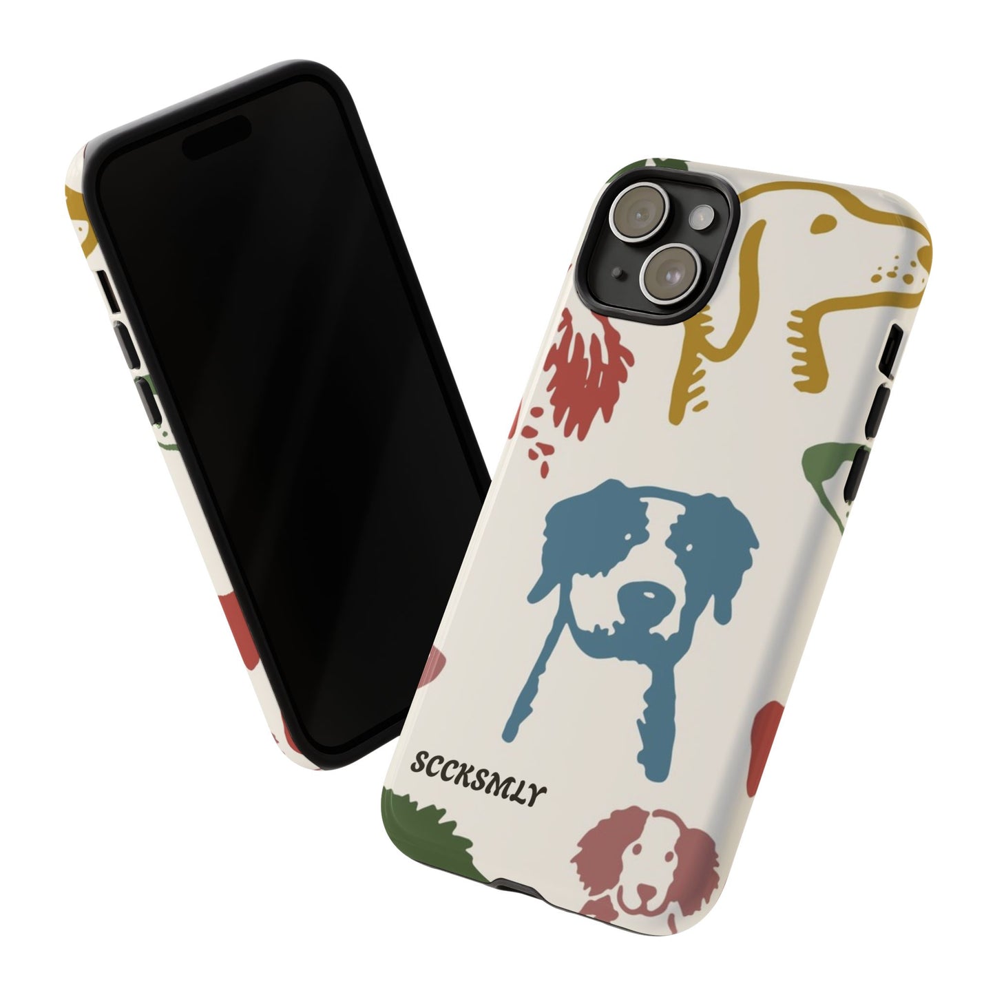 Paws & Portraits Tough Phone Case for Apple