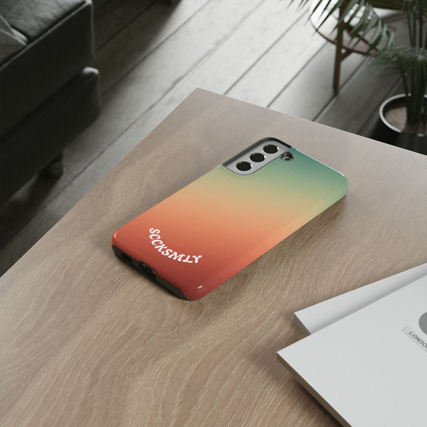 Warm Ombré Tough Phone Case for Samsung