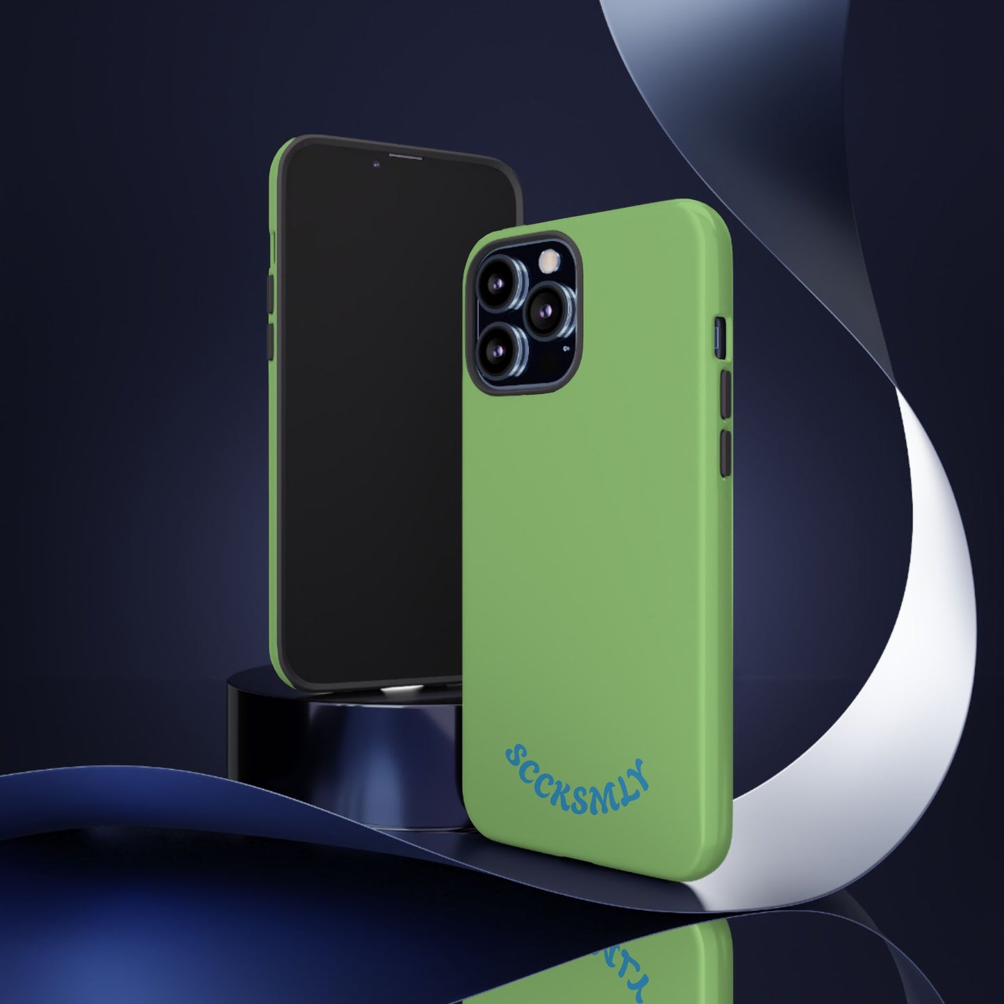 SOLID Sour Lime Tough Case for Apple