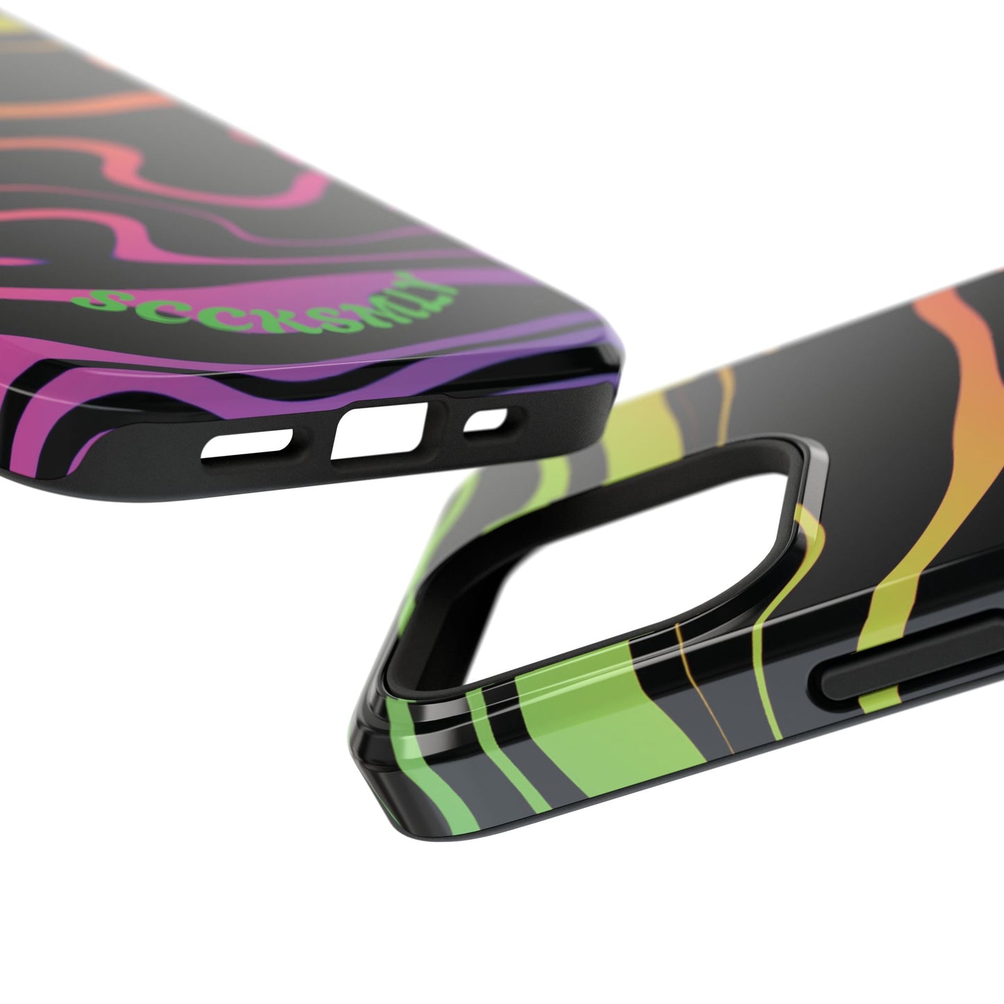 Dark Rainbow Phone Case for Apple