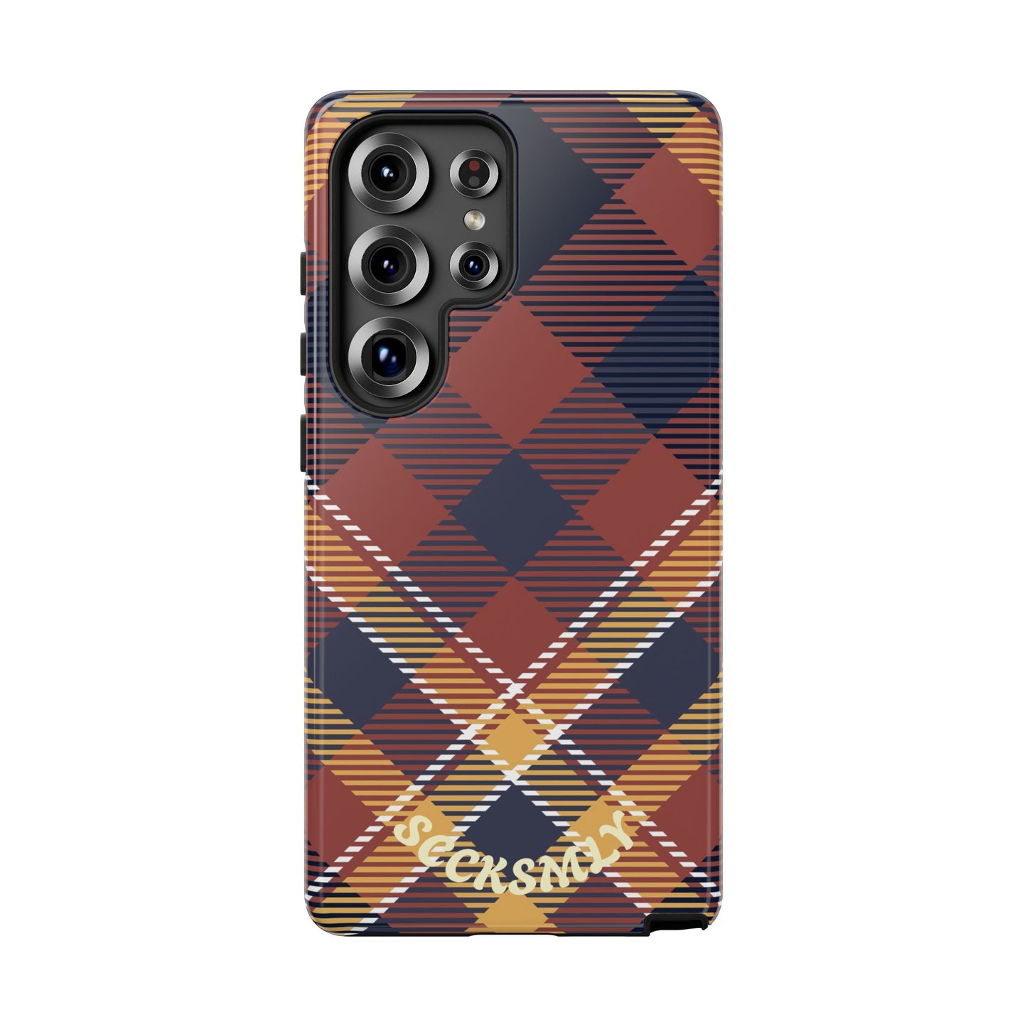 Harvest Tartan Phone Case for Samsung