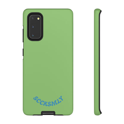SOLID Sour Lime Tough Case for Samsung