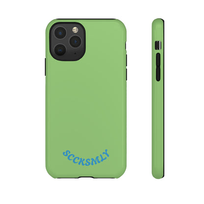 SOLID Sour Lime Tough Case for Apple