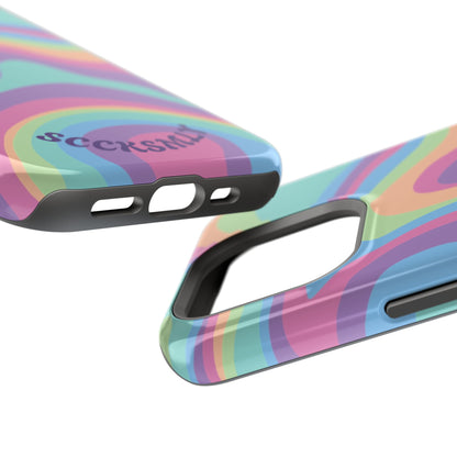 Pastel Swirl Phone Case for Apple