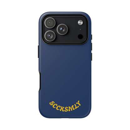 SOLID Cobalt Haze Tough Case for Apple