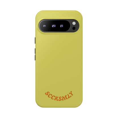 SOLID Lemon Dijon Glaze Tough Case for Google Pixel