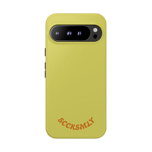 SOLID Lemon Dijon Glaze Tough Case for Google Pixel