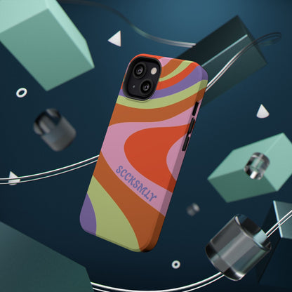 Curvy Swirl Phone Case for Apple