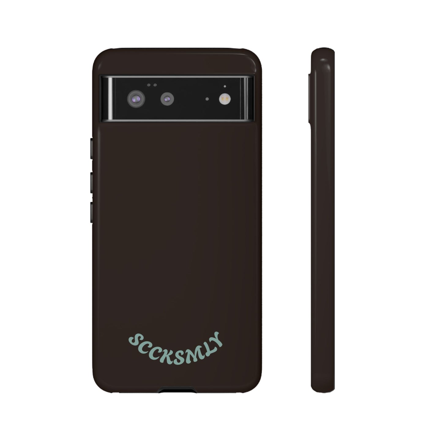 SOLID Espresso Mint Tough Phone Case for Google Pixel