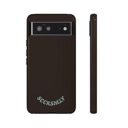 SOLID Espresso Mint Tough Phone Case for Google Pixel