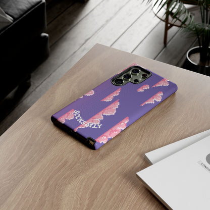 Purple Cotton Candy Sky Tough Phone Case for Samsung