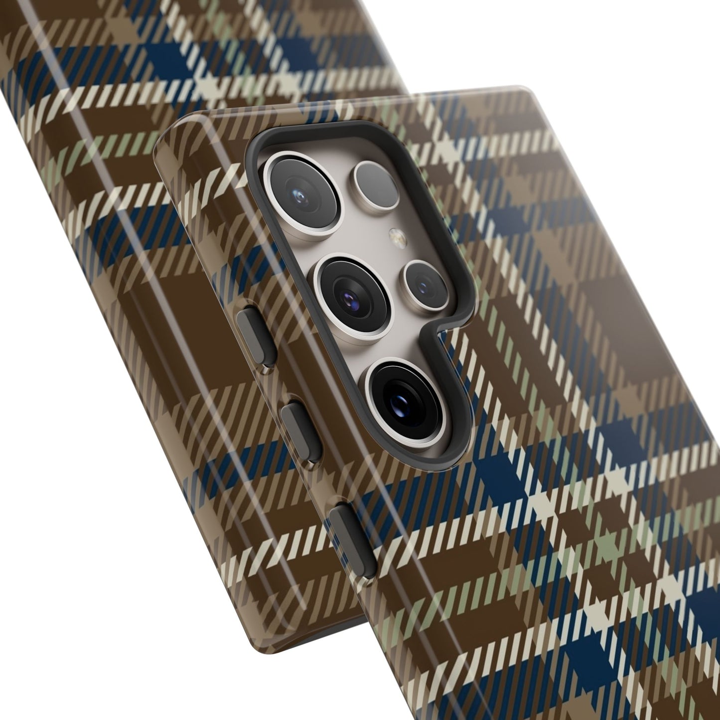 Earth and Sky Plaid Phone Case for Samsung