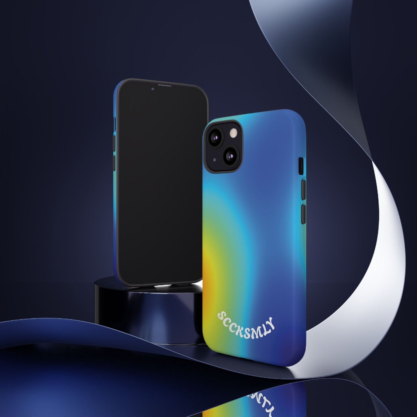 Gradient Heatwave Tough Phone Case for Apple