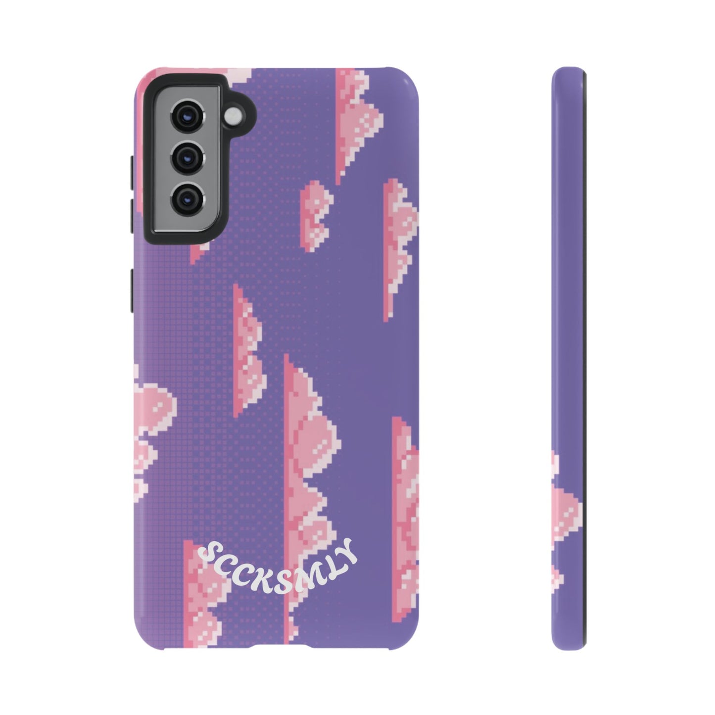 Purple Cotton Candy Sky Tough Phone Case for Samsung