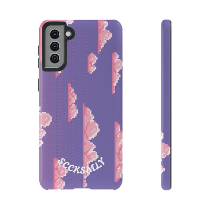 Purple Cotton Candy Sky Tough Phone Case for Samsung