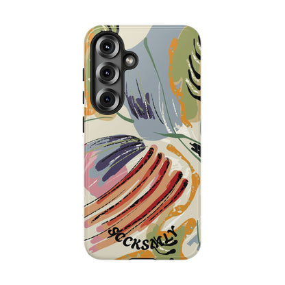 Botanical Strokes Palette Tough Phone Case for Samsung