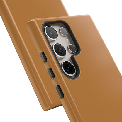 SOLID Spice Caramel Tough Case for Samsung