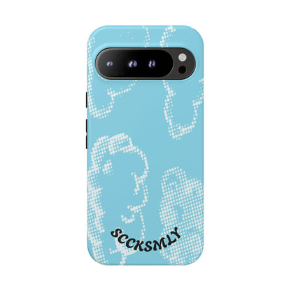 Comic Dot Sky Tough Phone Case for Google Pixel