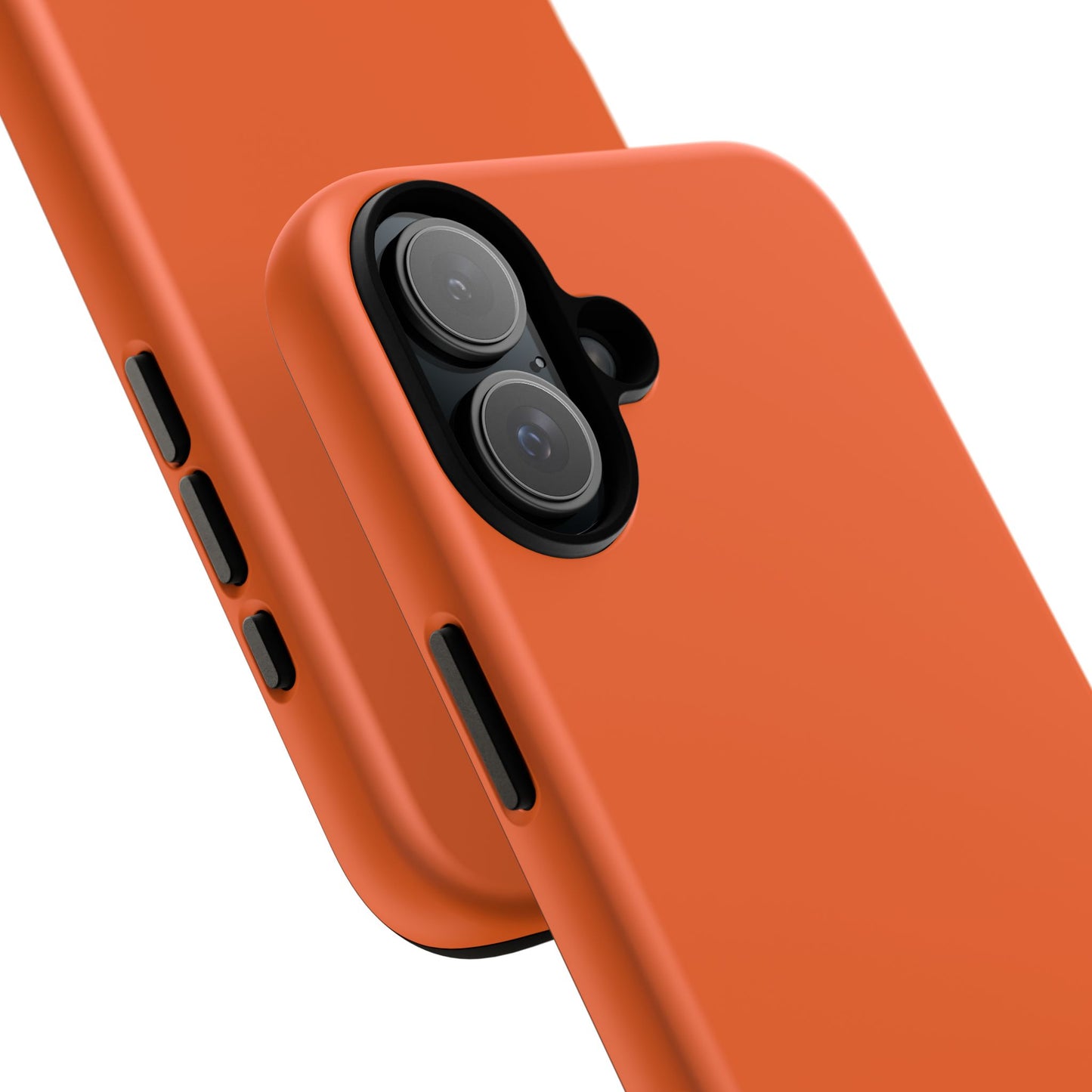 SOLID Tangerine Tough Case for Apple