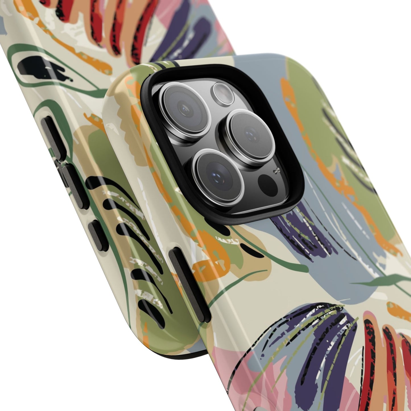 Botanical Strokes Palette Tough Phone Case for Apple