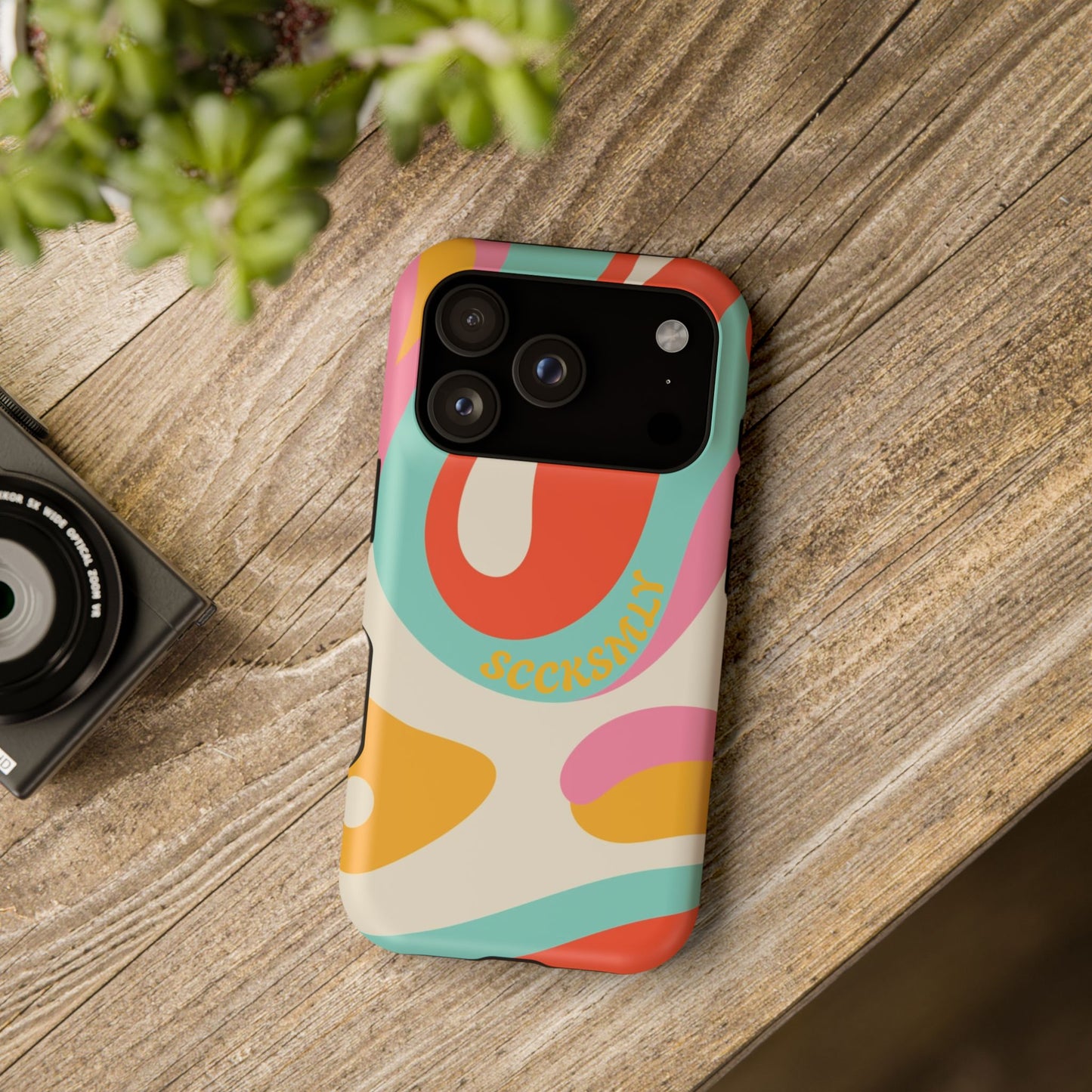 Psychodelic Acid Swirl Phone Case for Apple