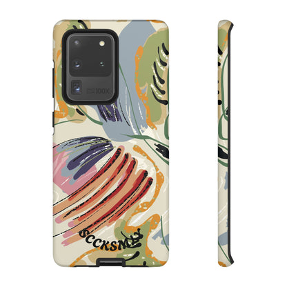Botanical Strokes Palette Tough Phone Case for Samsung