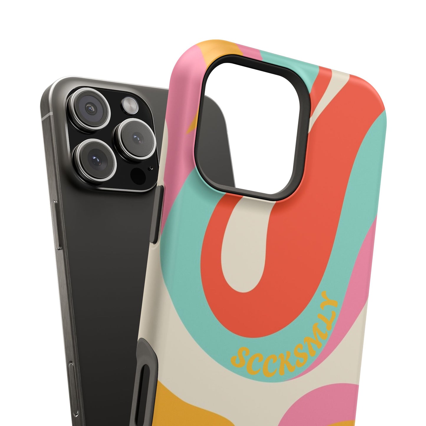 Psychodelic Acid Swirl Phone Case for Apple