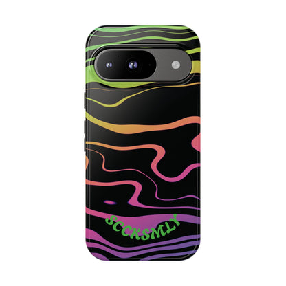 Dark Rainbow Tough Case For Google Pixel