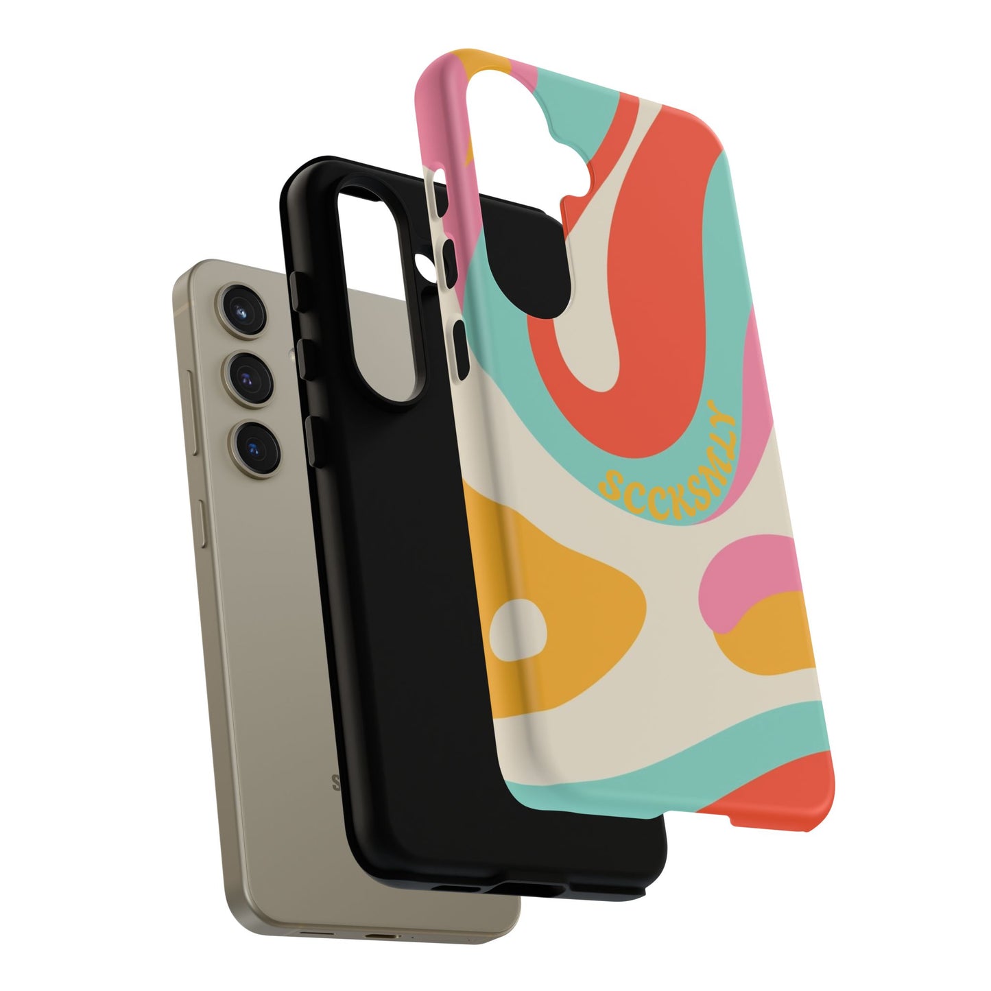 Psychodelic Acid Swirl Phone Case for Samsung
