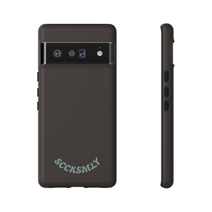 SOLID Espresso Mint Tough Phone Case for Google Pixel