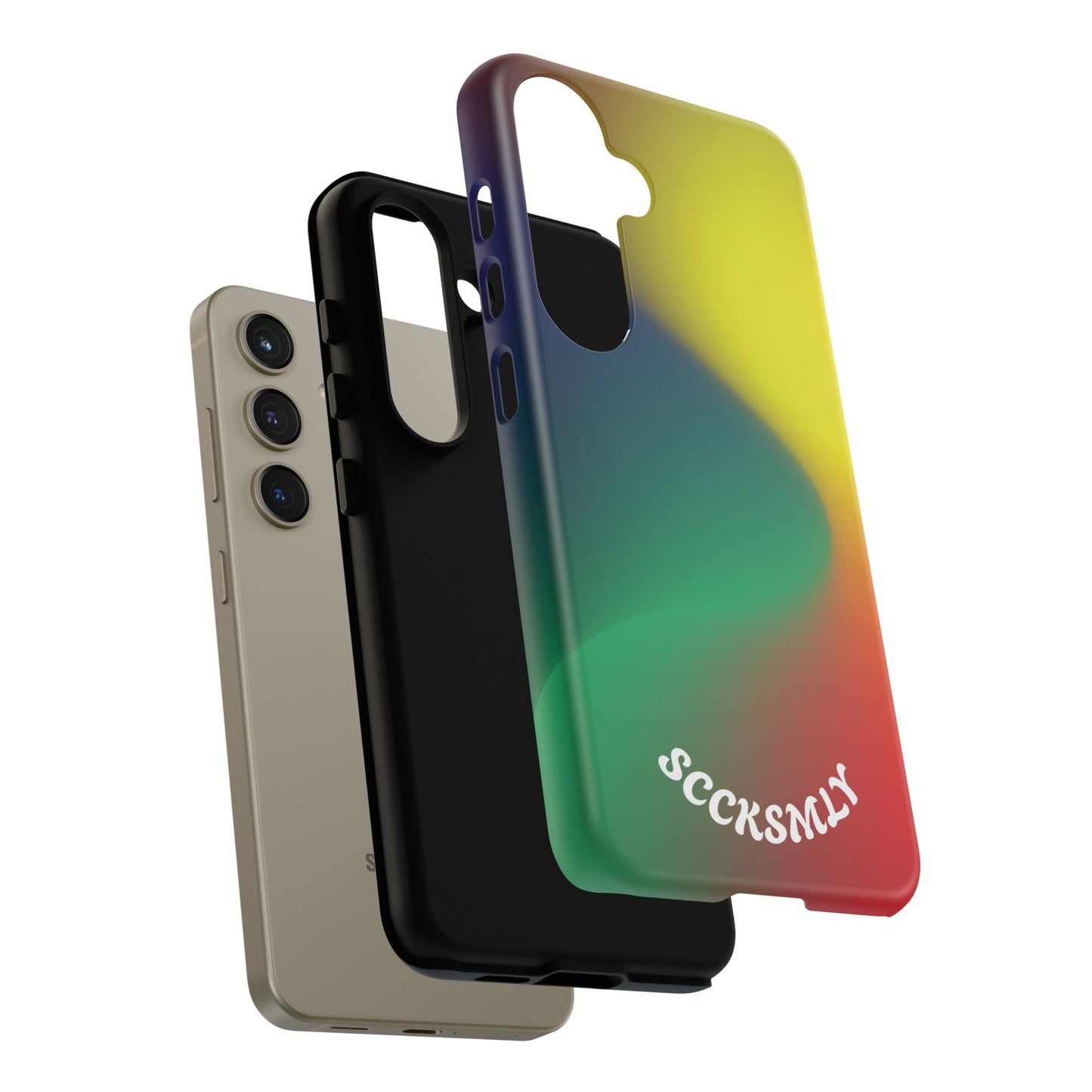 Fruit Stripe Picasso Tough Phone Case for Samsung