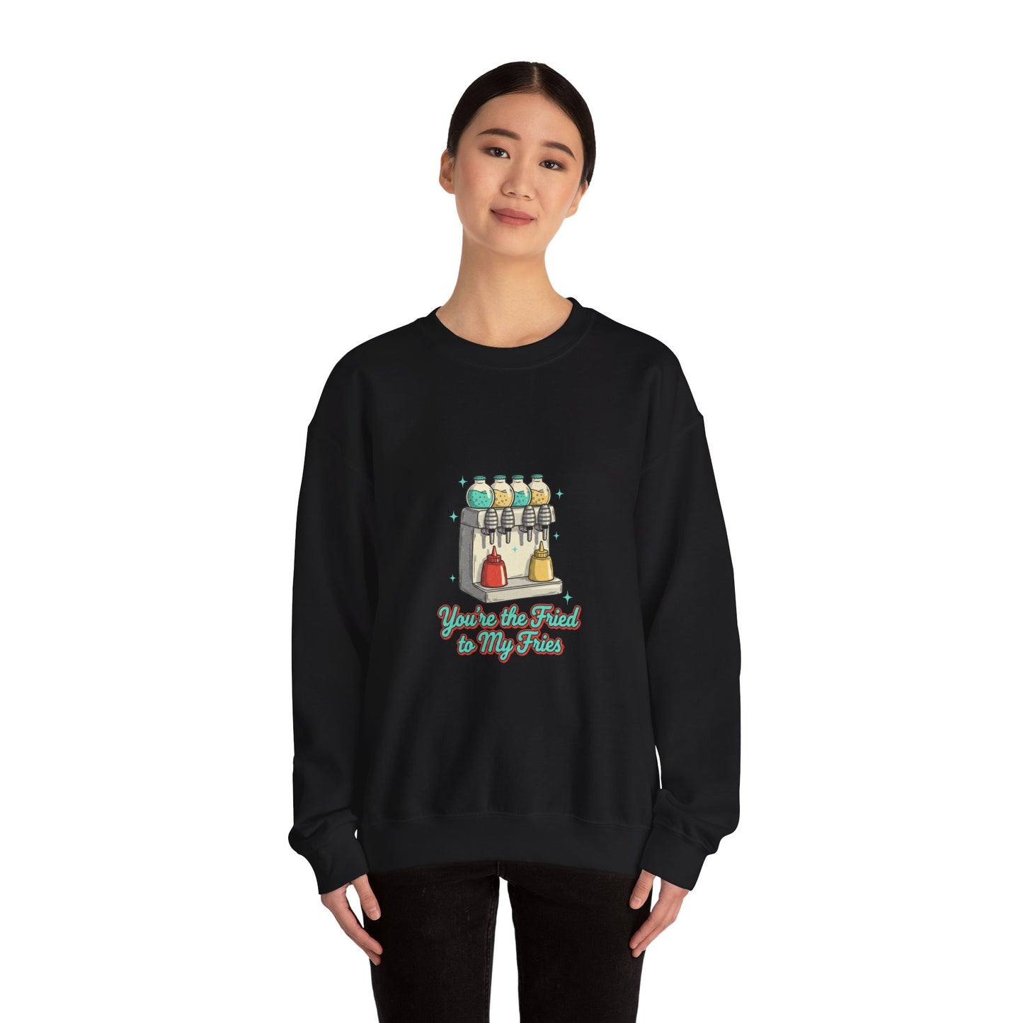 Soda Fountain Dispenser Sweatshirt | retro diner shirt, pantry label art
