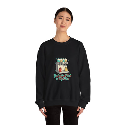 Soda Fountain Dispenser Sweatshirt | retro diner shirt, pantry label art