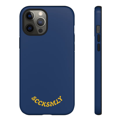 SOLID Cobalt Haze Tough Case for Apple